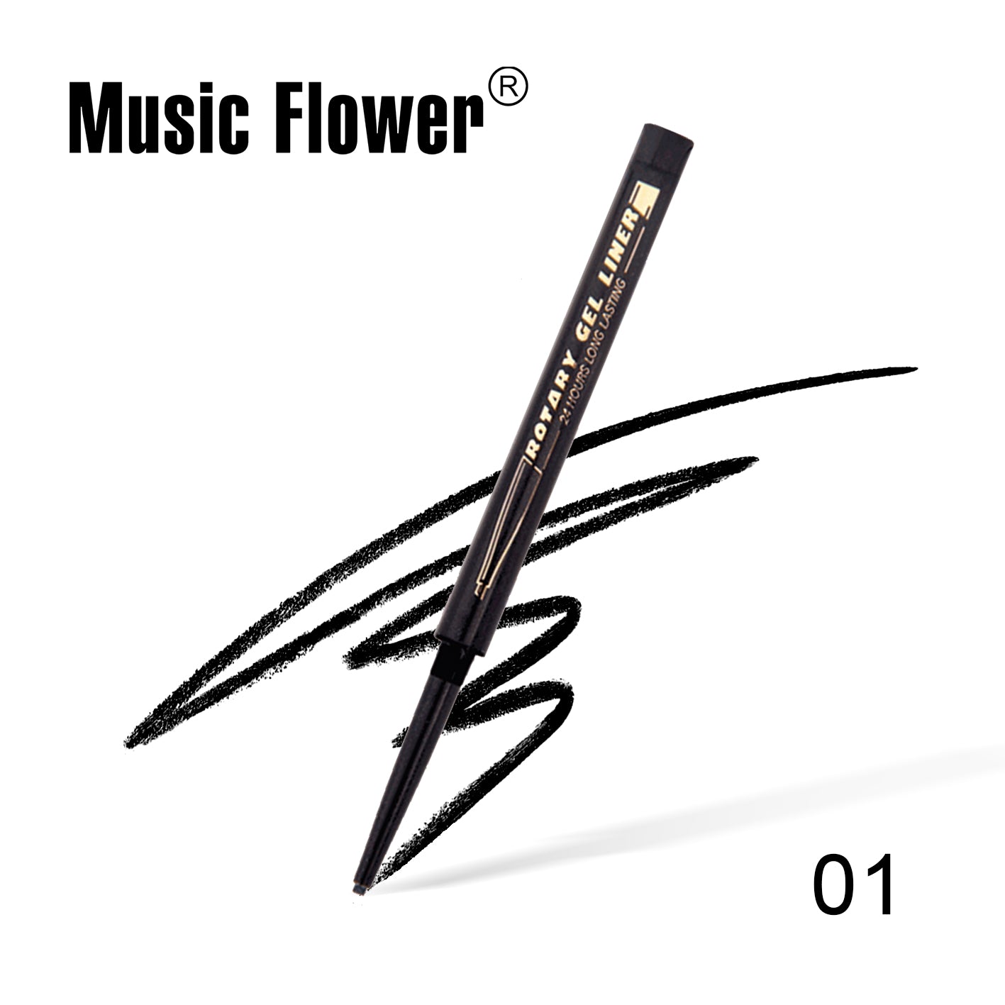 Rotary Gel Eye Liner 24H Long Lasting Water Proof