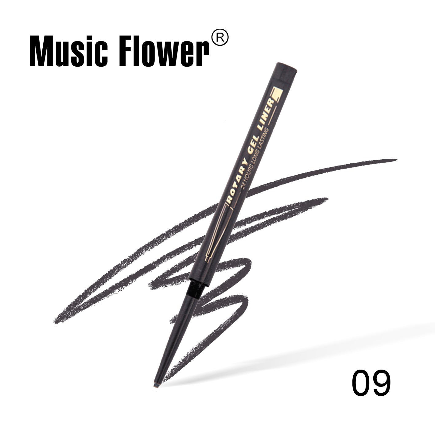 Rotary Gel Eye Liner 24H Long Lasting Water Proof